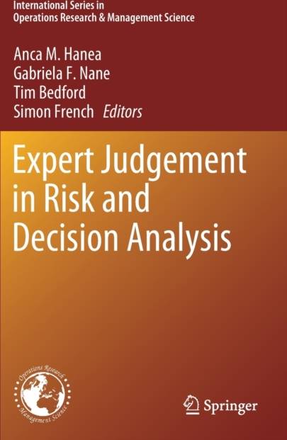 Judgement Expert Judgement in Risk and Decision Analysis