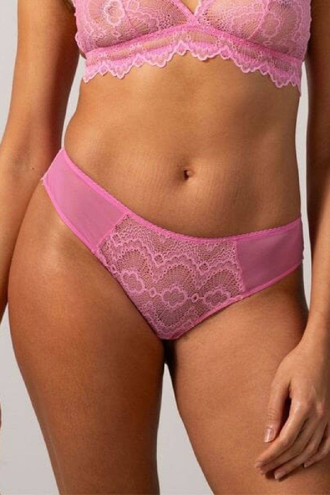 Understatement Lace Cheeky Trosor - Rosa