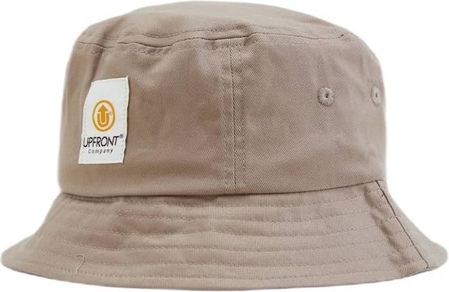Upfront Stranded Bucket Hat Beige