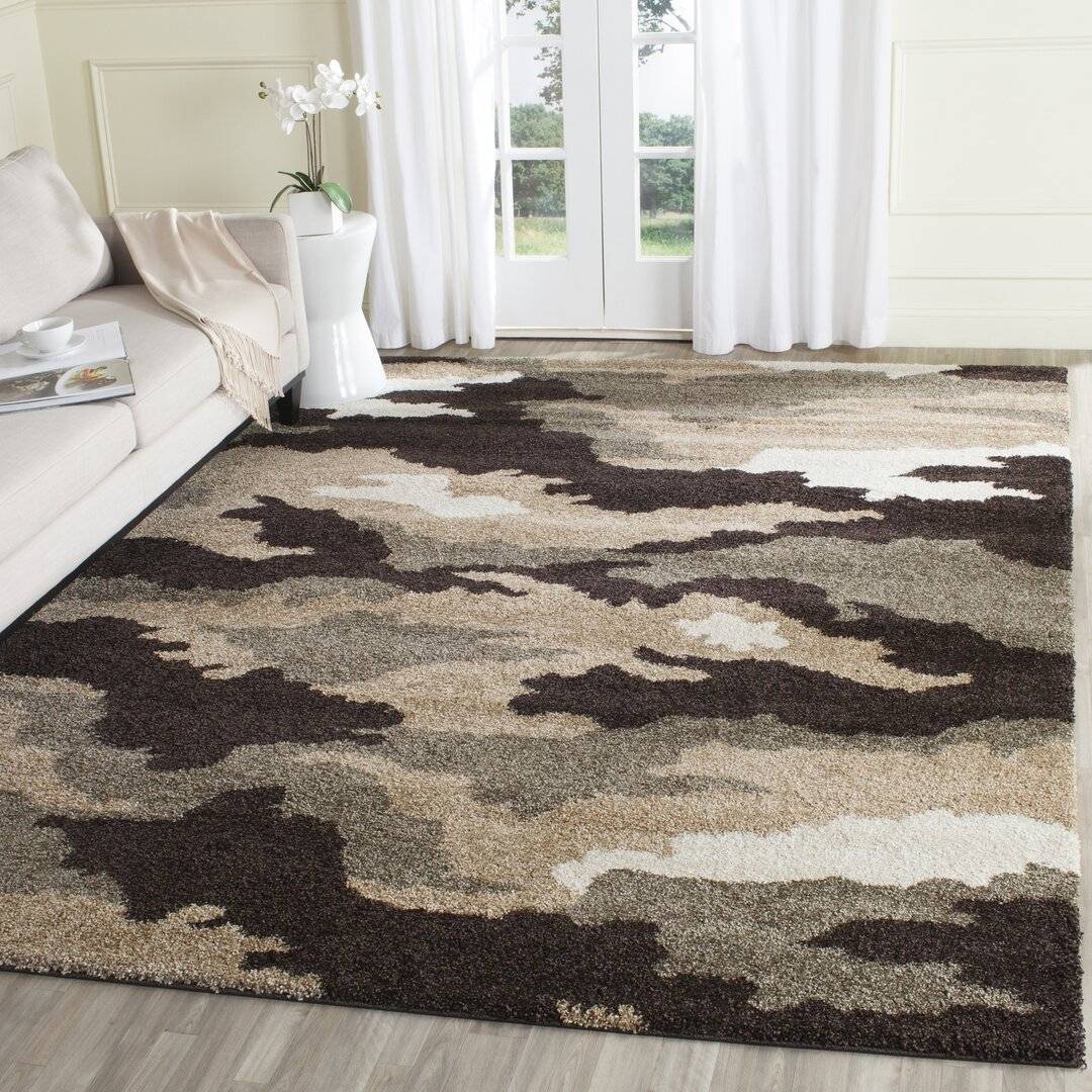 Union Rustic Wamblee Hand Tufted Brown