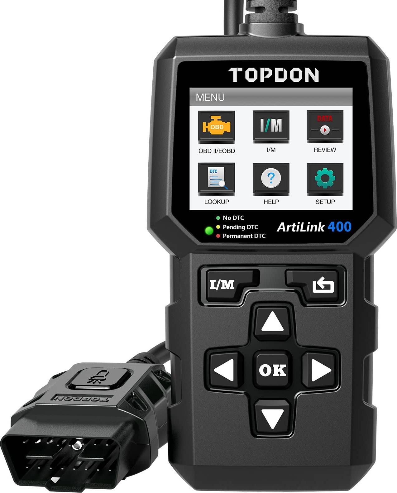 OBD2 Scanner, Car Code Reader, TOPDON AL400 Check