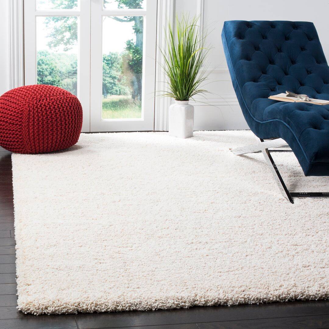 Ebern Designs Ariyah Hooked Neutral Rug Brown