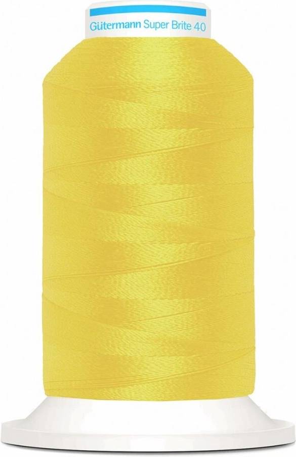 Gutermann Super Brite Polyester 40 Embroidery Thread