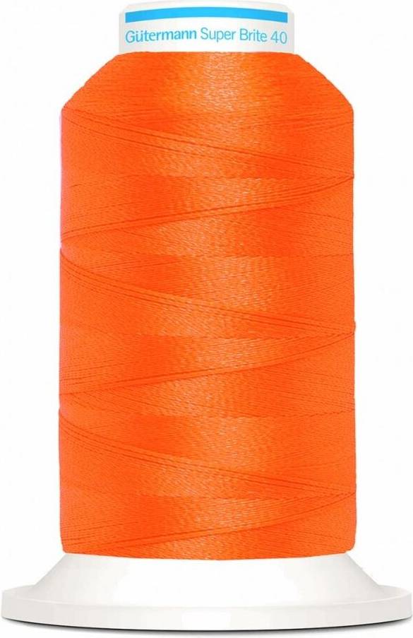 Gutermann Super Brite Polyester 40 Embroidery Thread