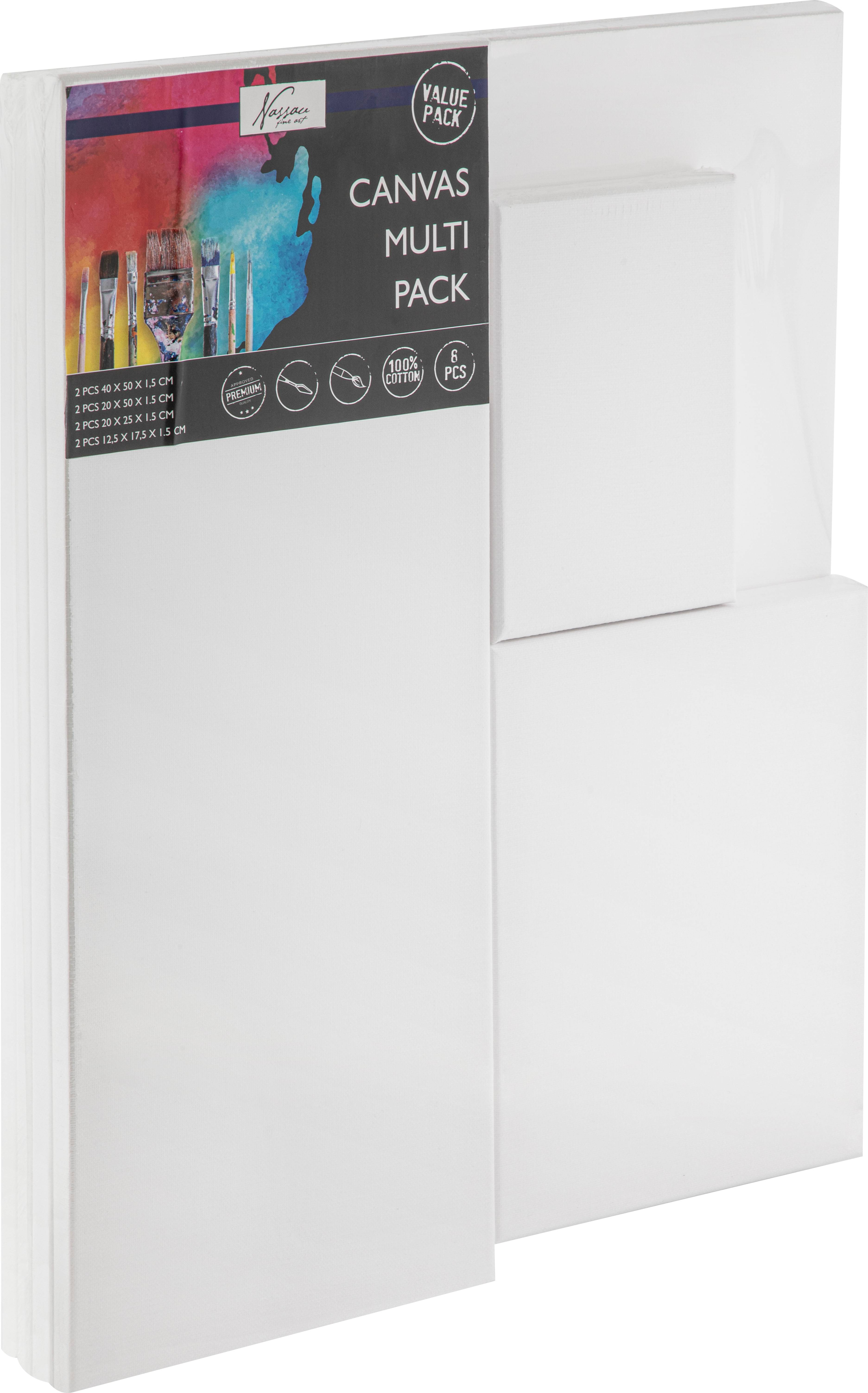 Nassau Canvas Multipack 8 Pcs