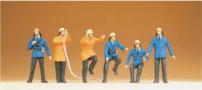 Firemen Figure Set HO Scale