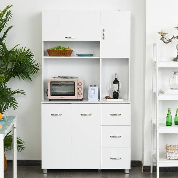 Homcom Freestanding Kitchen Unit