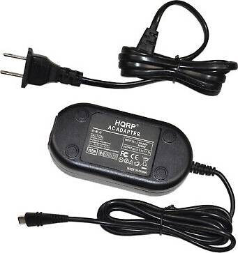 HQRP AC Adapter Charger for Canon Vixia HF R60 R70 R72 R80 R82 R200 R300