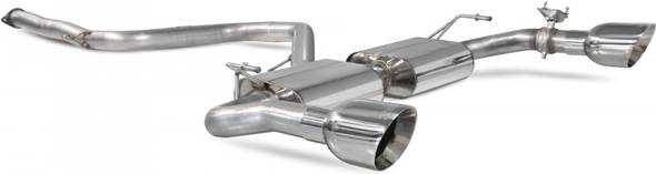 Scorpion Non-Resonated 3 GPF Back Exhaust System