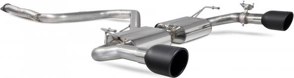 Scorpion Non-Resonated 3 GPF Back Exhaust System