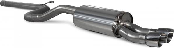 Scorpion Non-Resonated 2.75 GPF Back Exhaust System