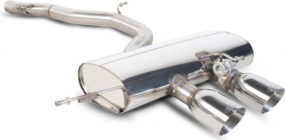 Scorpion Non-Resonated 3 Cat Back Exhaust System