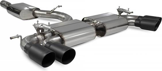 Scorpion Resonated 3 Cat Back Exhaust System