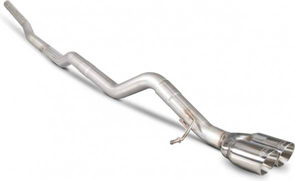 Scorpion Non-Resonated Cat DPF Back System VW T5