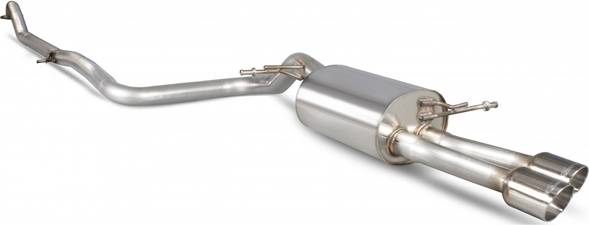 Scorpion Non-Resonated 2.5 Cat Back Exhaust System