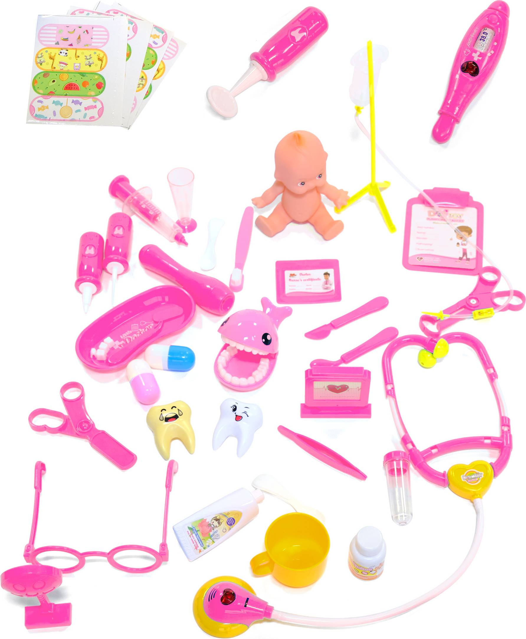 Rubies 39-Piece Pink Doctor Accessory Kit
