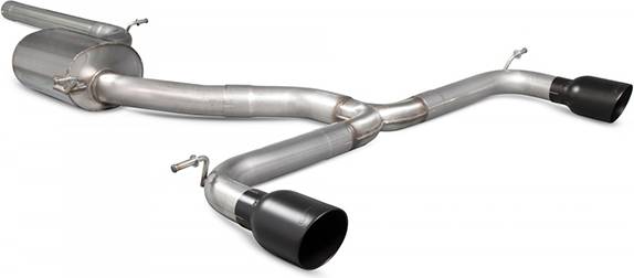 Scorpion Non-Resonated 3 Cat Back Exhaust System