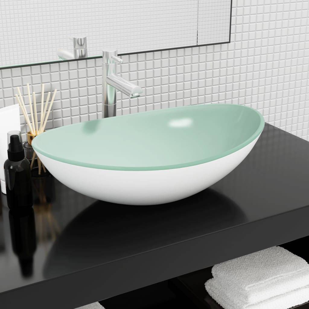 Metro Lane Adamis Tempered Glass Rectangular Countertop
