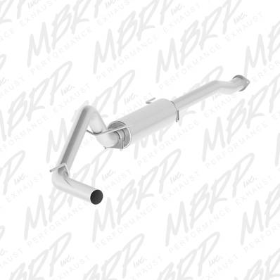 Cat back exhaust MBRP P Series Cat Back Exhaust System
