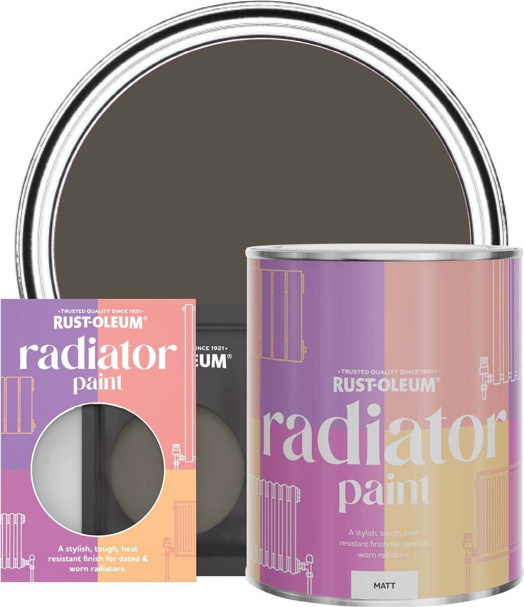 Rust-Oleum Radiator Paint, Matt Finish Fallow Radiator Paint 0.75L