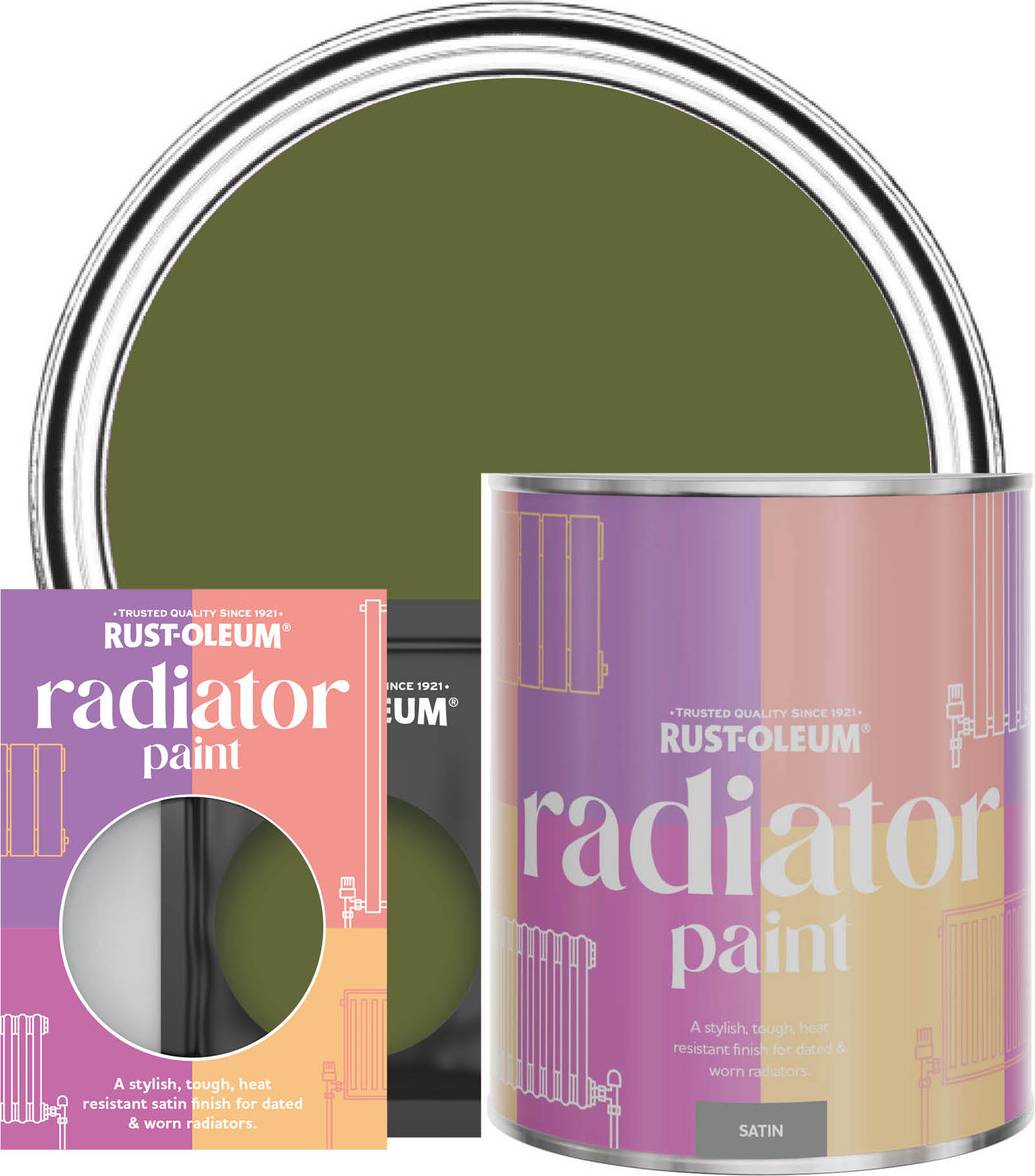 Rust-Oleum Radiator Paint, Satin Finish Jasper