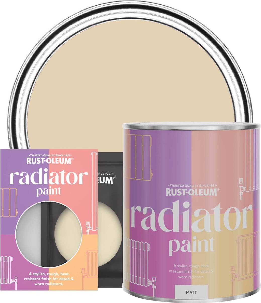 Rust-Oleum Radiator Paint, Matt Finish Sandhaven Radiator Paint