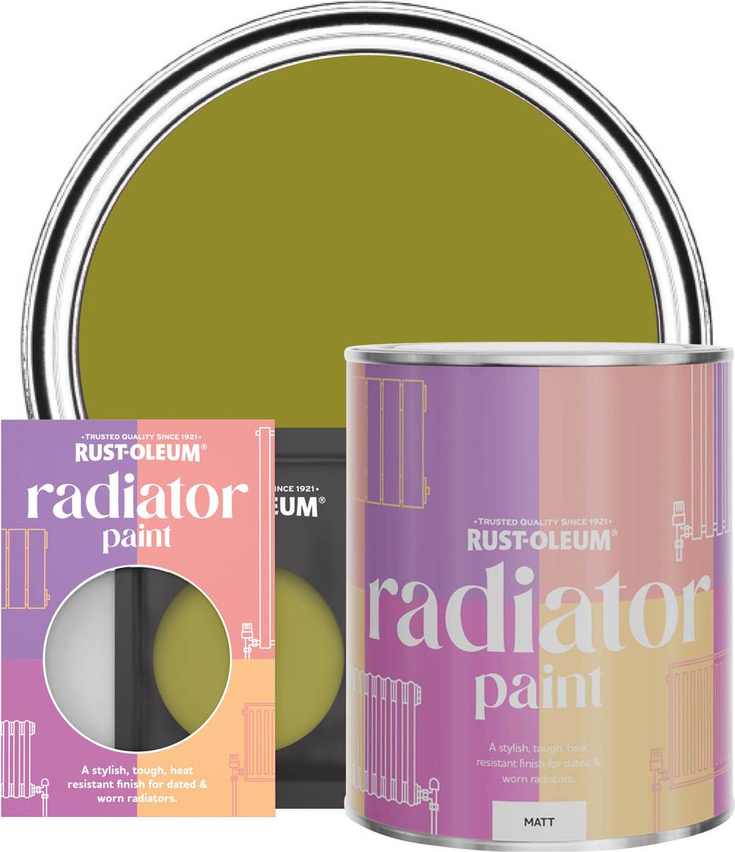 Rust-Oleum Radiator Paint, Matt Finish Pickled