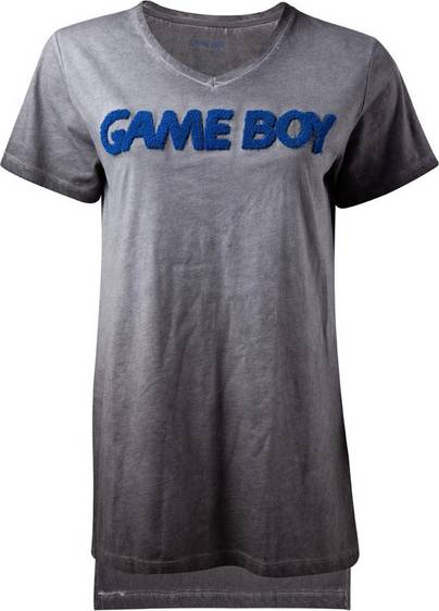 Gameboy Nintendo Oil Washed Gameboy Patch - Grau