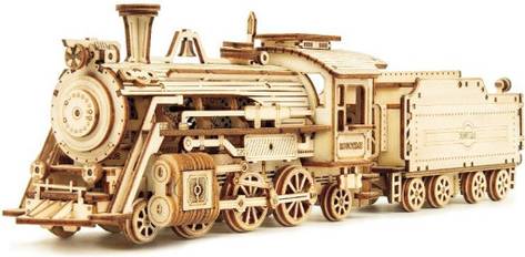 Rokr Robotime Rokr Prime Steam Express Wooden Model Kit