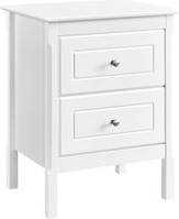 Yaheetech 2-Drawer Bedside Table