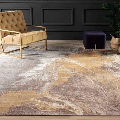 Kalaty Marbled Earthy Abstract Multicolor