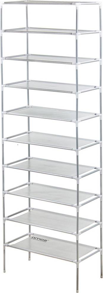 Amos 10 Tier Extendable 57cm Shoe Rack