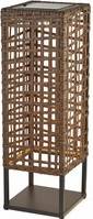 Searchlight Outdoor Solar Rattan Light