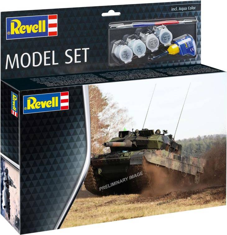 Revell Leopard 2A7V Tank Model Set
