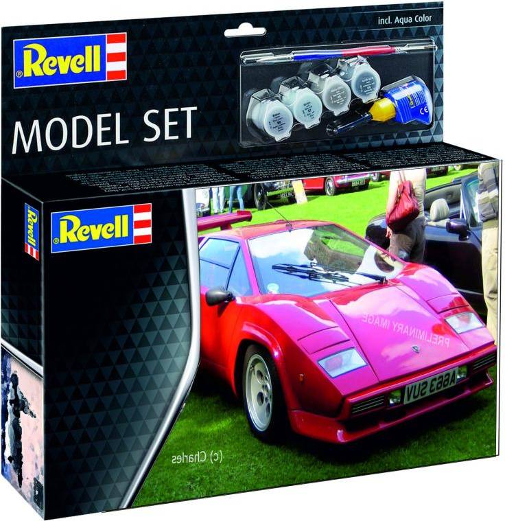 Revell Lamborghini Countach LP500S Modellset