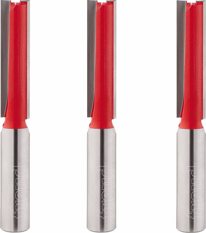 Freud 1/2" Kitchen Worktop Router Bit Set 12.7 x 50mm 3 Pack Resin