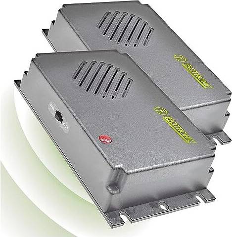 Répulsif Contre Souris Rats et Rongeurs à Ultrason Set de 2