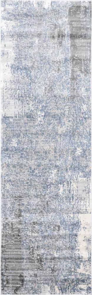 Nuloom Alice Abstract Blue