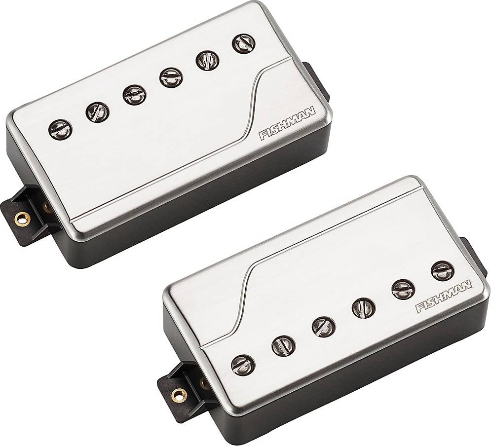 Fishman fluence Fishman Fluence Rzk 6-String Pickup Set Brushed Stainless