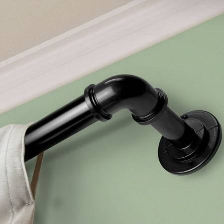 Pipe curtain rods InStyleDesign InStyleDesign Modern Pipe 1-inch