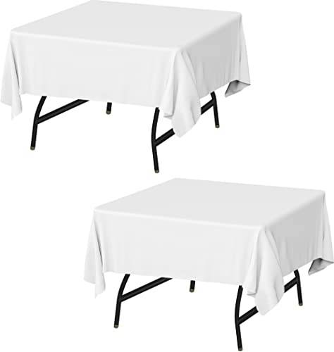 Square Table Cloth 2 Pack 60x60 Inches
