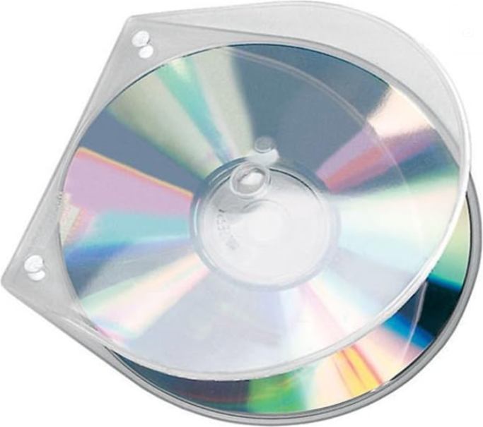 CD/DVD cases transparent -100 pieces.
