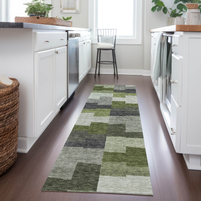 Addison Machine Washable Green
