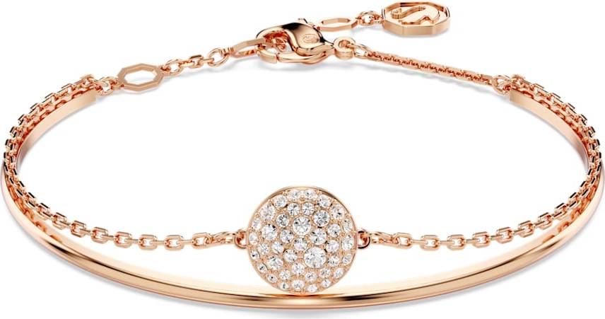 Meteora Bangle - Rose Gold/Transparent