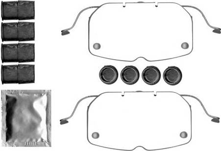 Bosch Accessory Kit Disc Brake Pads