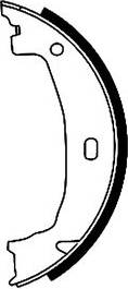 Textar Brake Shoe Set