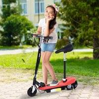 Homcom electric scooter Homcom Kids Electric E Scooter Ride On Red