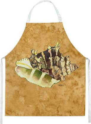 Carolines Treasures Shell Large Multicolor Apron Multicolour