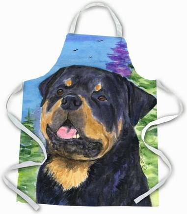 Caroline's Treasures Rottweiler Grande Multicolor Delantal Multicolor