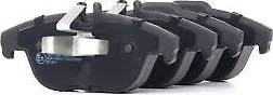 Ridex Brake Pad Set Rear Axle